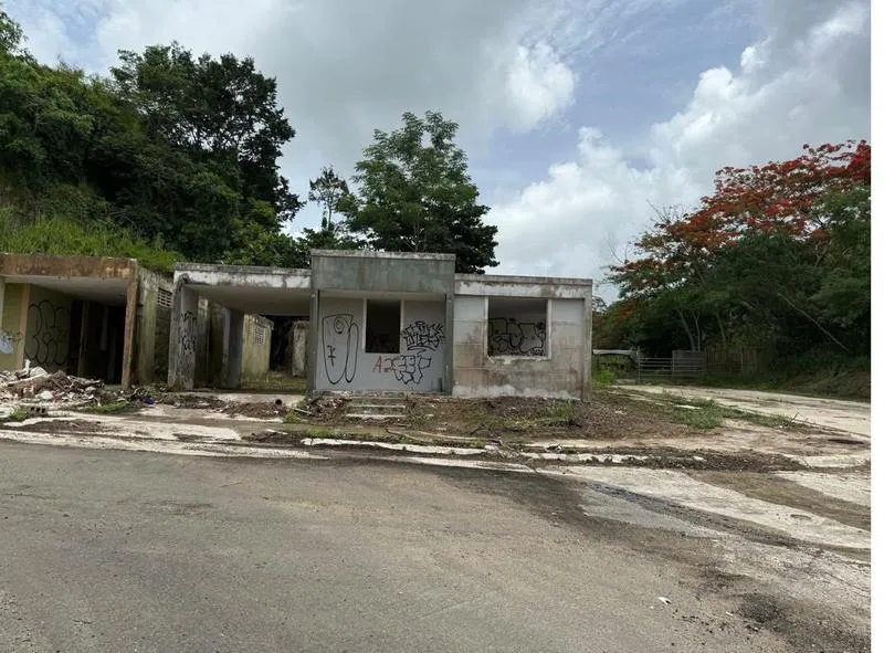 Casa antes de la rehabilitación en Virginia Valley